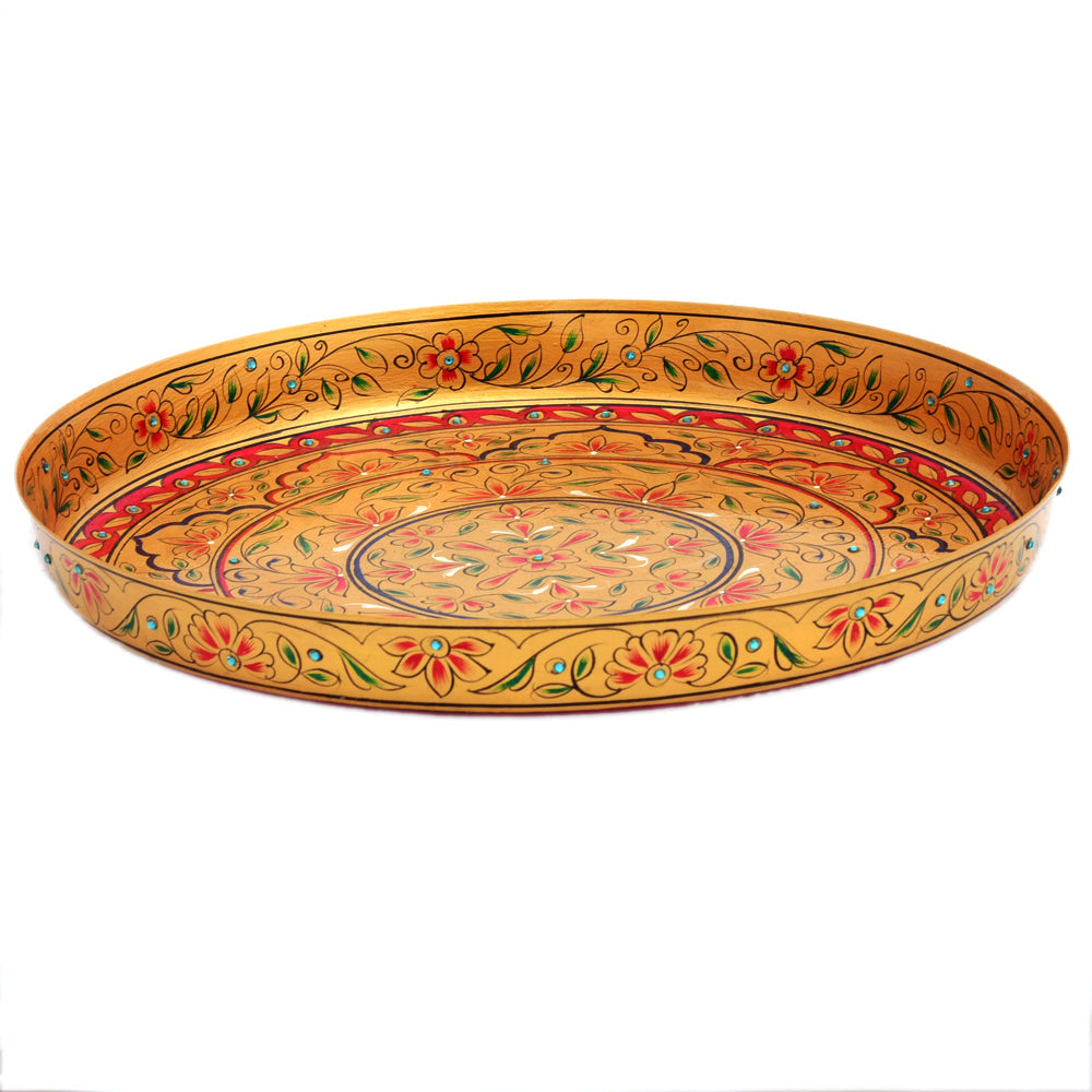 Round Tray plate- Puja Thali