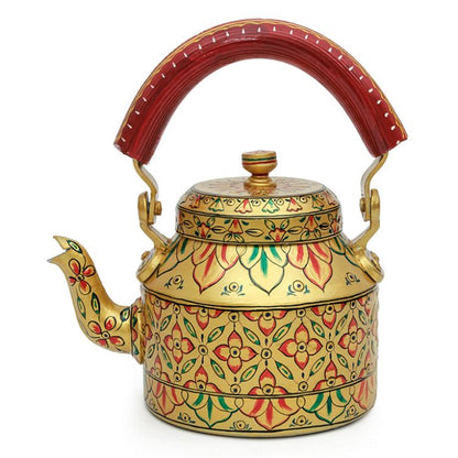 Kaushalam Hand Painted Tea Set - Golden Glow