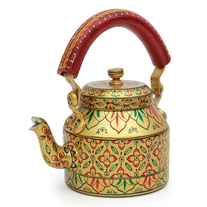 Kaushalam Hand Painted Tea Set - Golden Glow