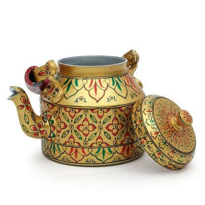 Kaushalam Hand Painted Tea Set - Golden Glow