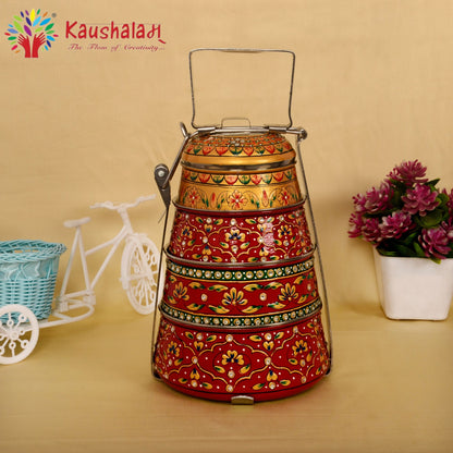 Hand Painted Tiffin