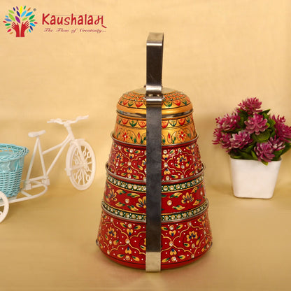 Hand Painted Tiffin