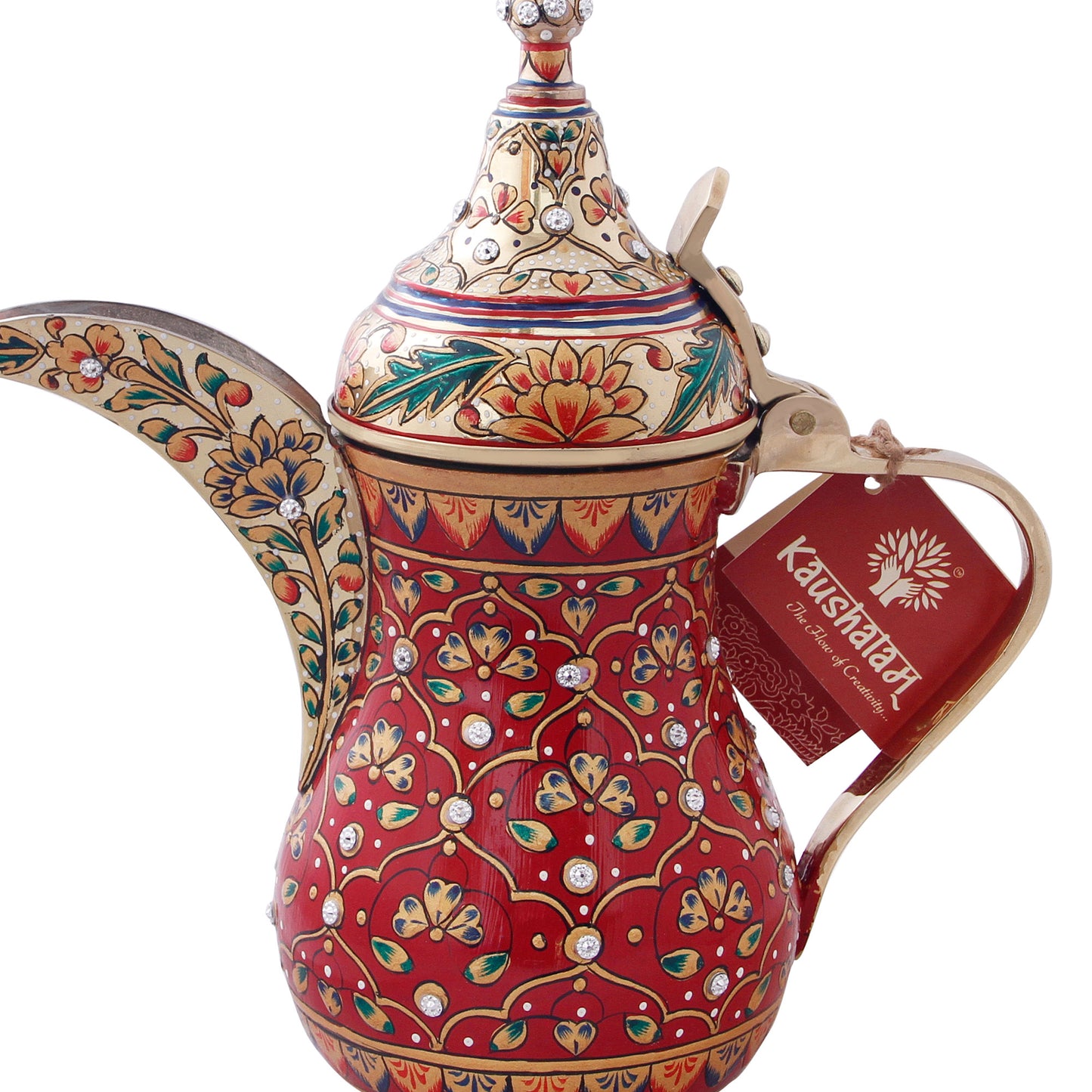 Arabic Dallah Brass Coffee pot- Majestic