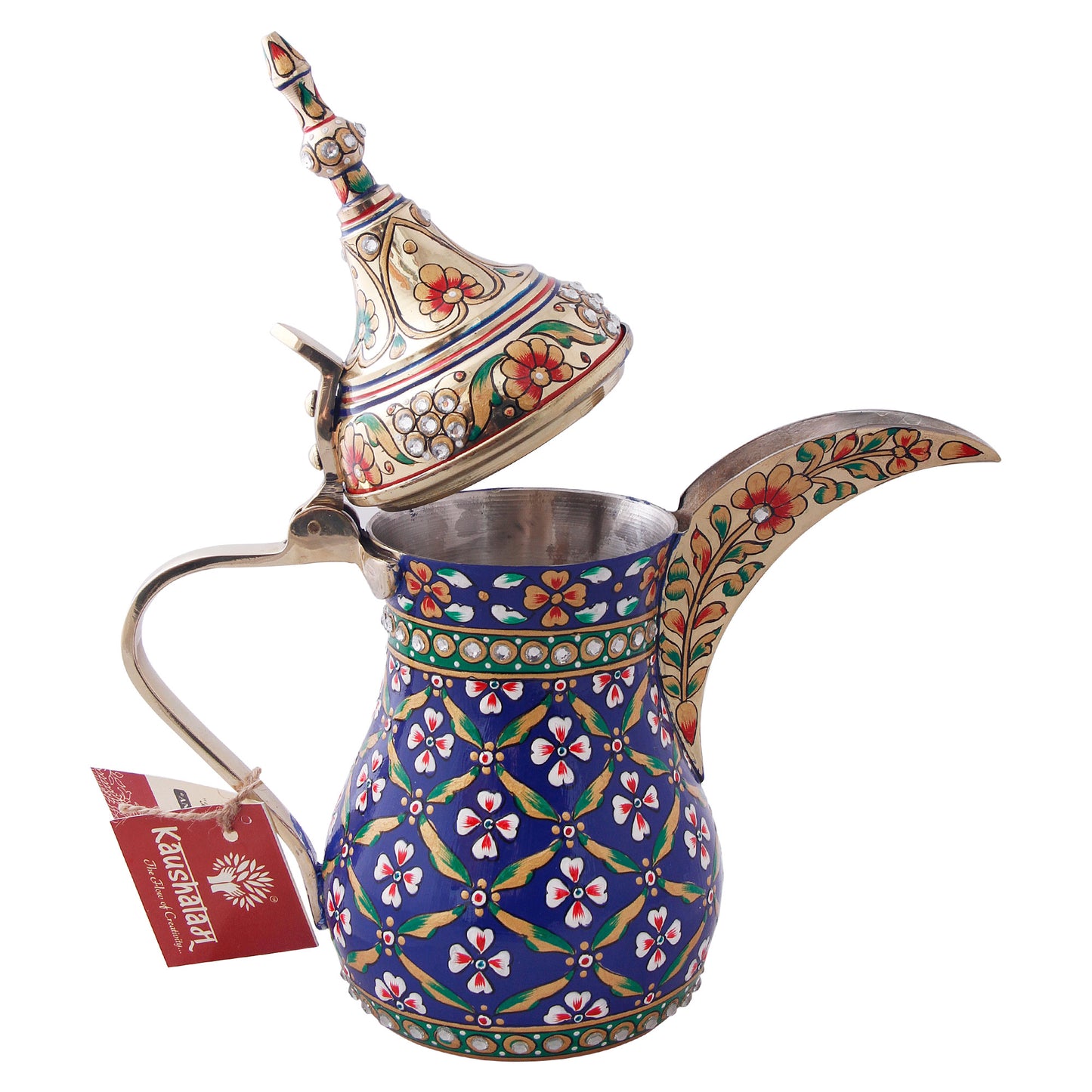 Arabic Dallah Brass Coffee pot- Leila