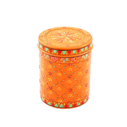 KAUSHALAM CANISTER SET OF 5 MULTICOLOURED CONTAINERS