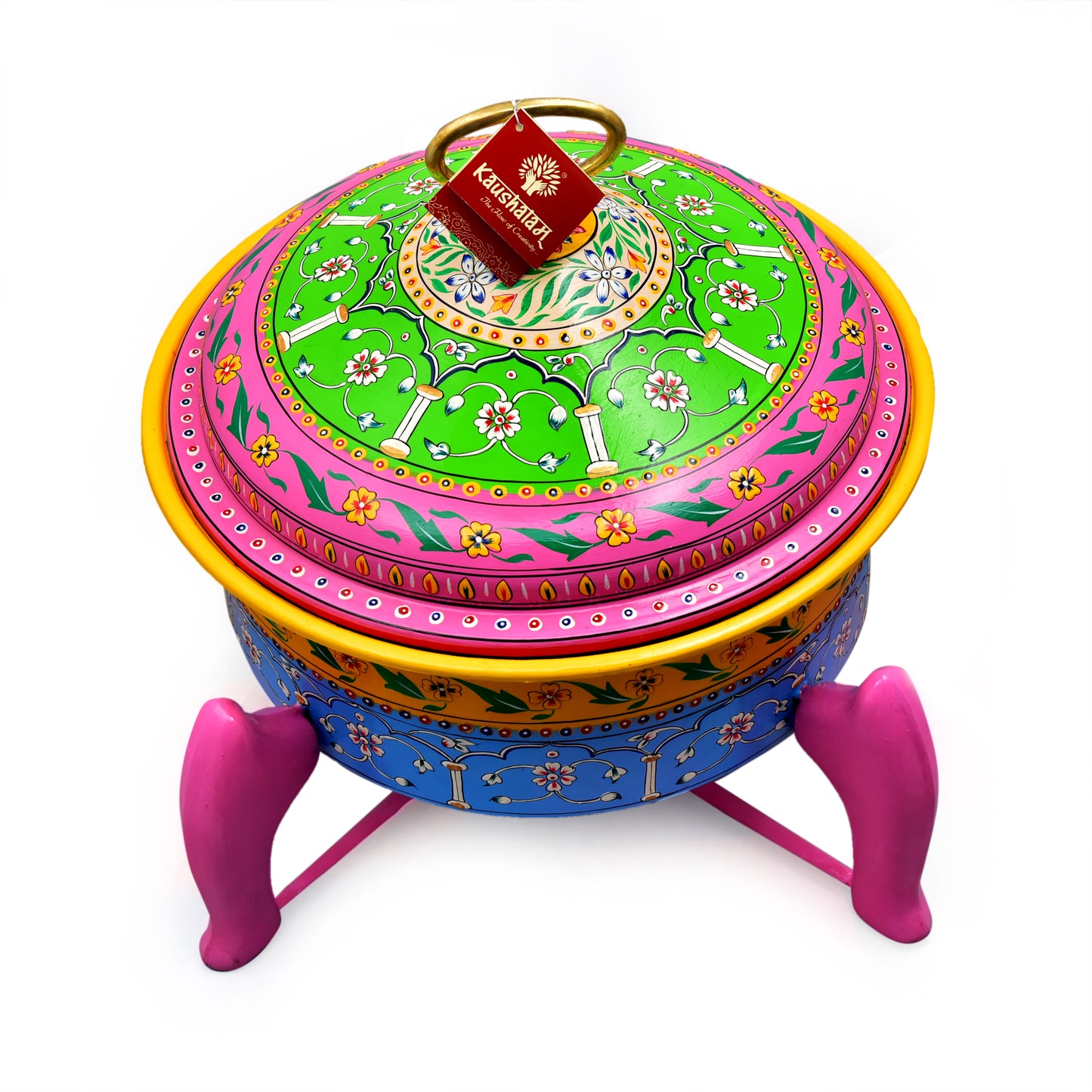 Hand Painted Chafer - Colourful Mughal