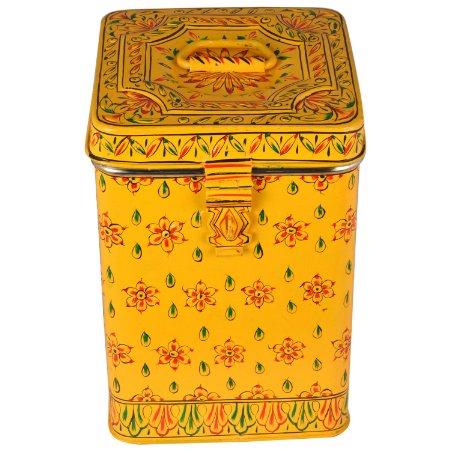 Kaushalam Hand Painted Canister - Orenda