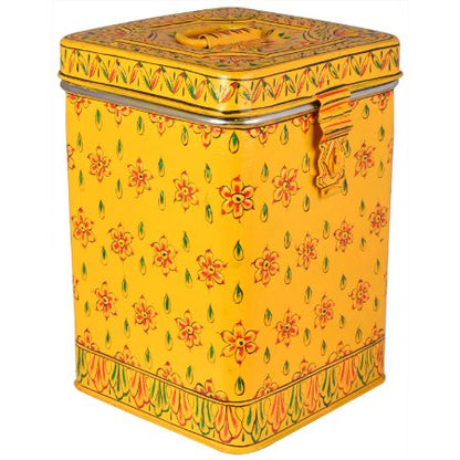 Kaushalam Hand Painted Canister - Orenda