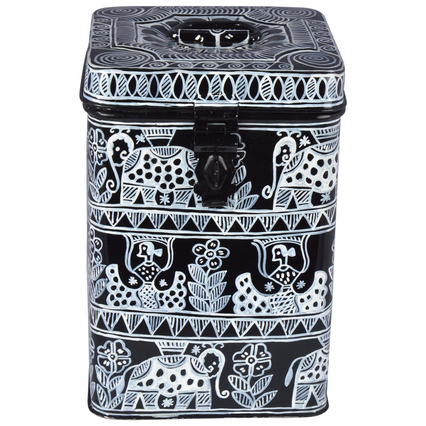 Kaushalam Hand Painted Canister - Ukiyo