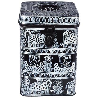 Kaushalam Hand Painted Canister - Ukiyo