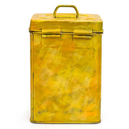 KAUSHALAM CANISTER ( OLD STYLE): ANTIQUA YELLOW