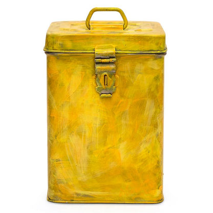 KAUSHALAM CANISTER ( OLD STYLE): ANTIQUA YELLOW