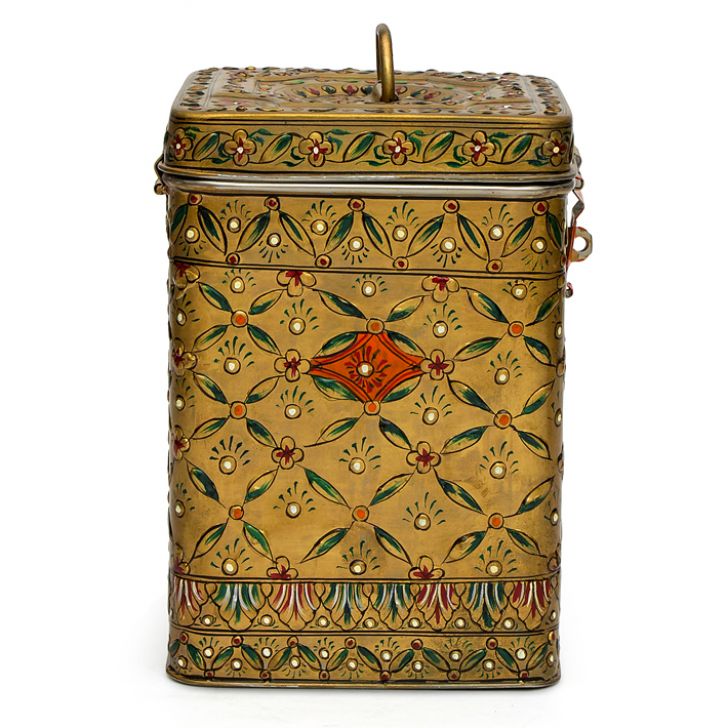 KAUSHALAM CANISTER: MUGHAL COPPER