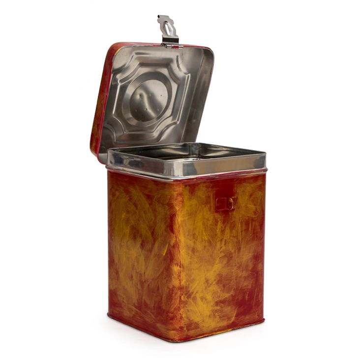 KAUSHALAM CANISTER ( OLD STYLE): ANTIQUA RED