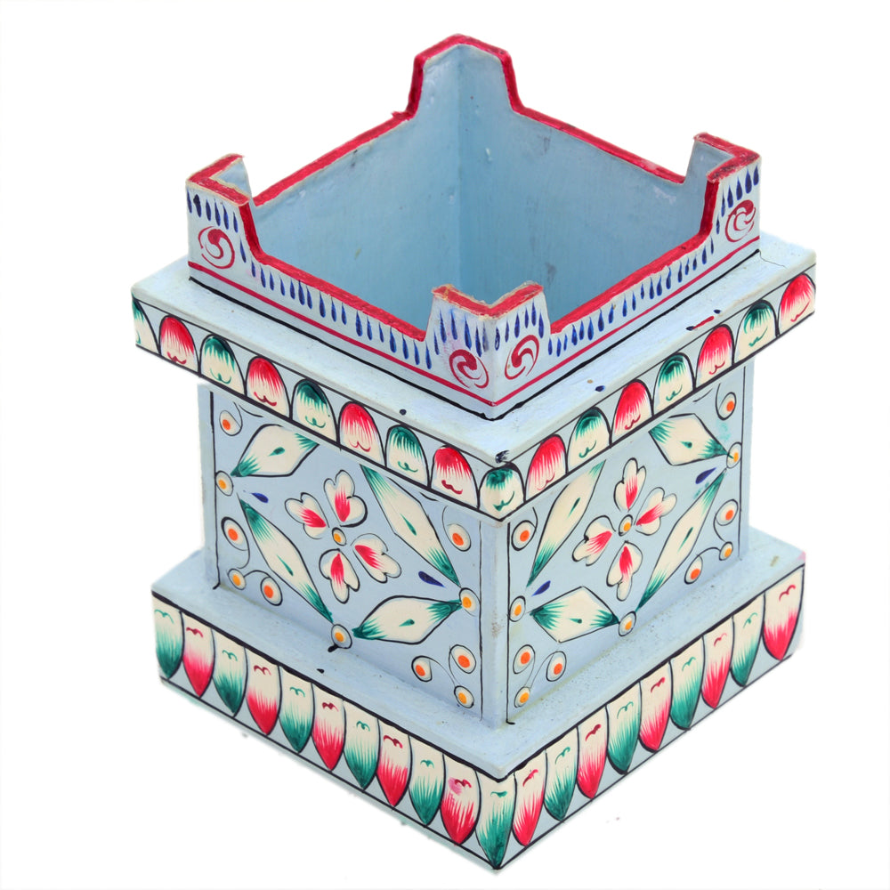 Pen Stand- Tulsi sky blue