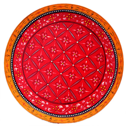 Round Tray plate- Puja Thali