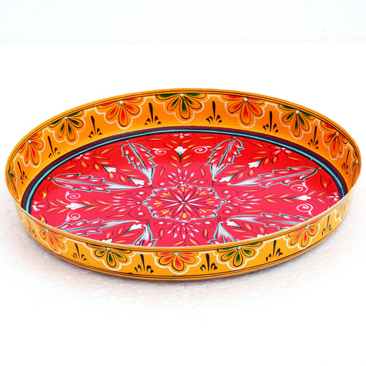 Round Tray plate- Puja Thali