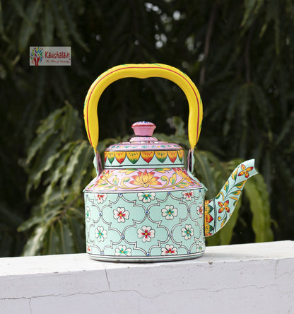 "Habibi" - Hand painted Tea set with tea trolley