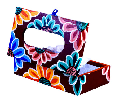 Hand Painted Tissue Box