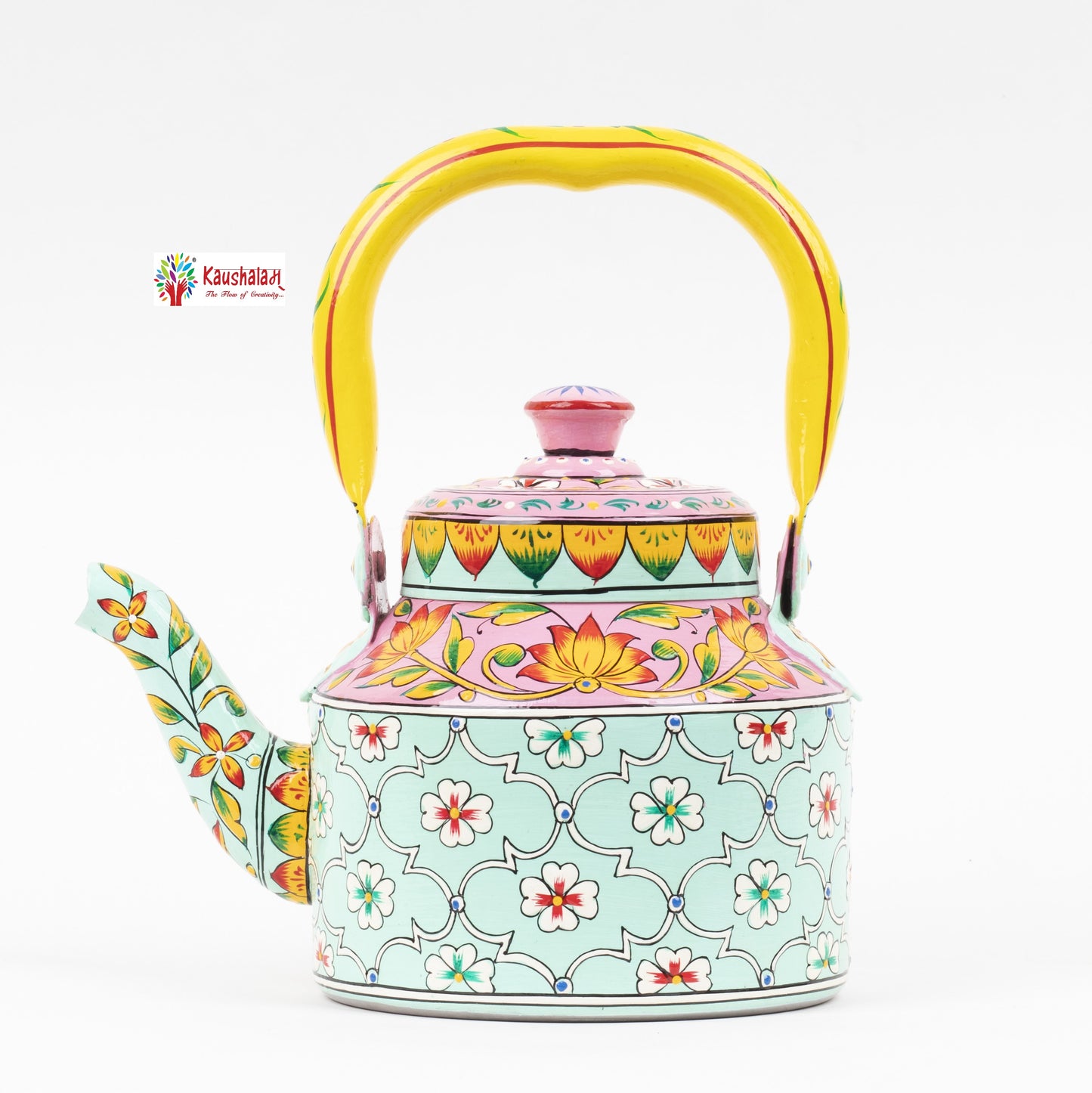 "Habibi" - Hand painted Tea set with tea trolley