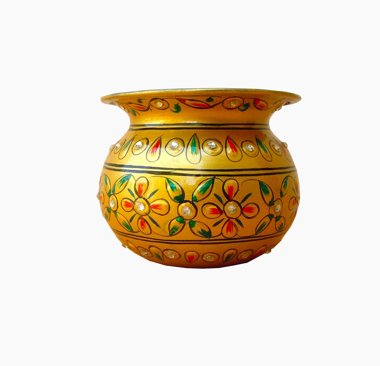 Crystal Kalash - Red, Vase,Sugar Pot