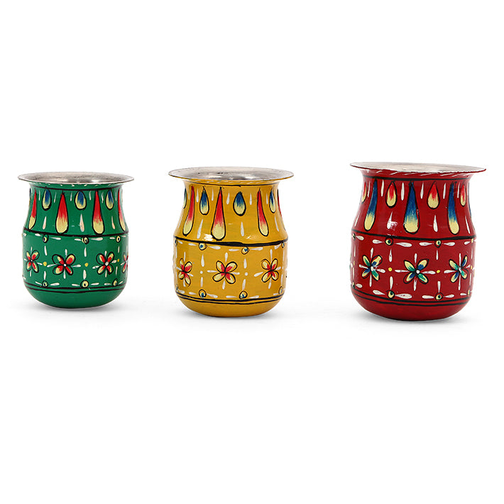 Stainless Steel kalash Set of 3