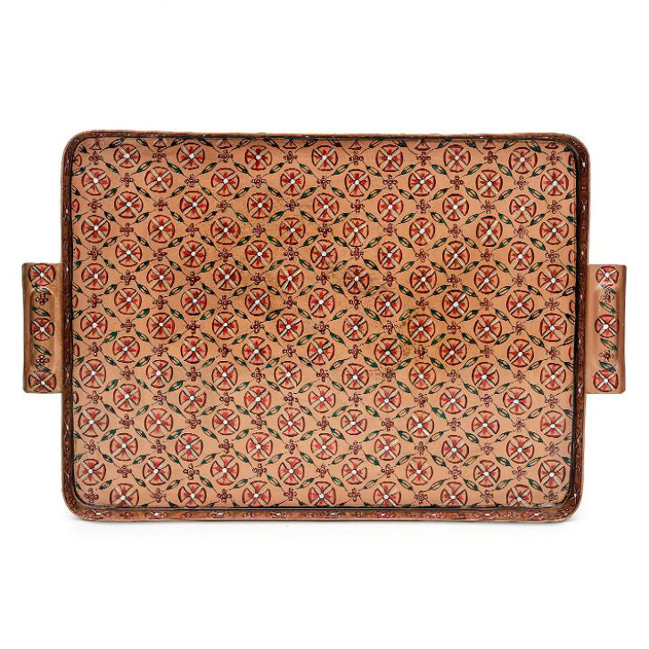 Serve In Style. A Totally Unique Tray To Show Your Hospitality With A Touch Of Mughal Art.