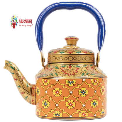 "Calista" - Hand painted Tea set with tea trolley