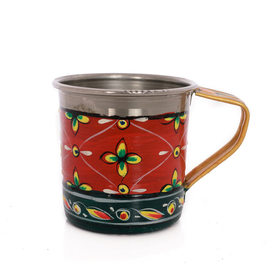 Hand Painted Tea Cup Set 6: Mughal