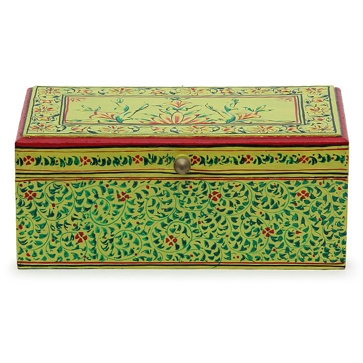 Hand Painted Tea Box