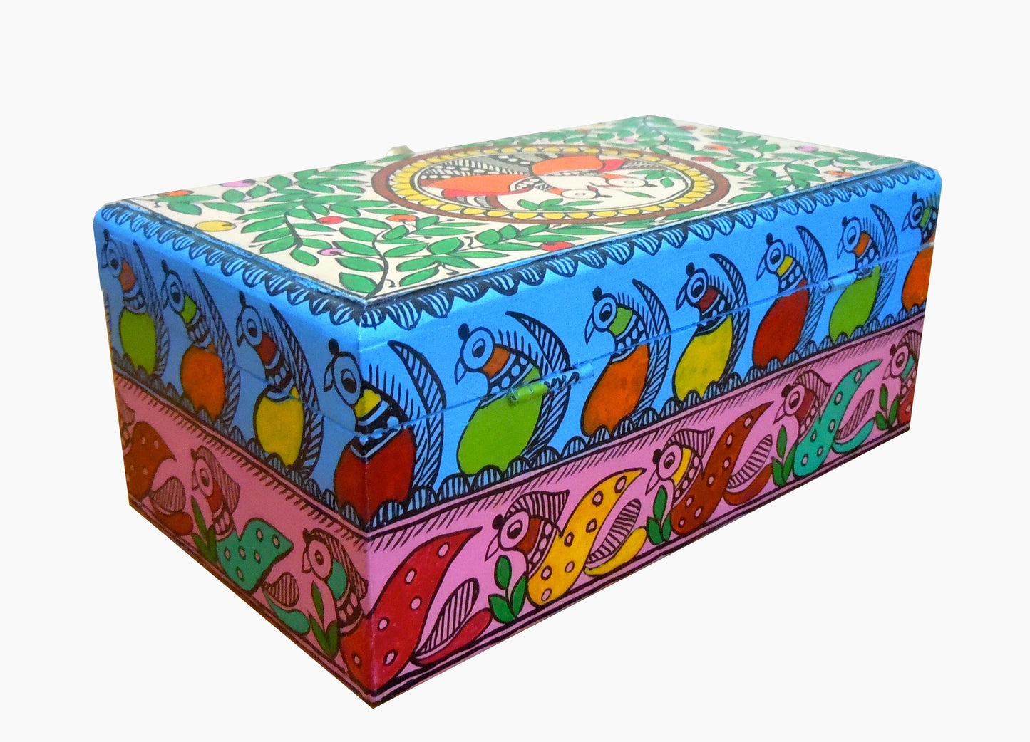 Hand Painted Tea Box