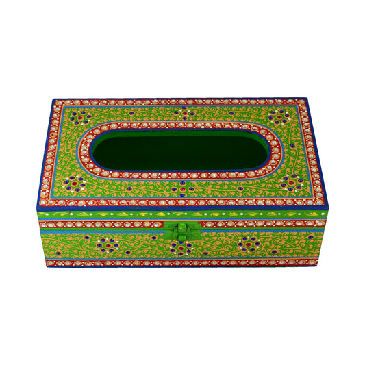 Hand Painted Tissue Box