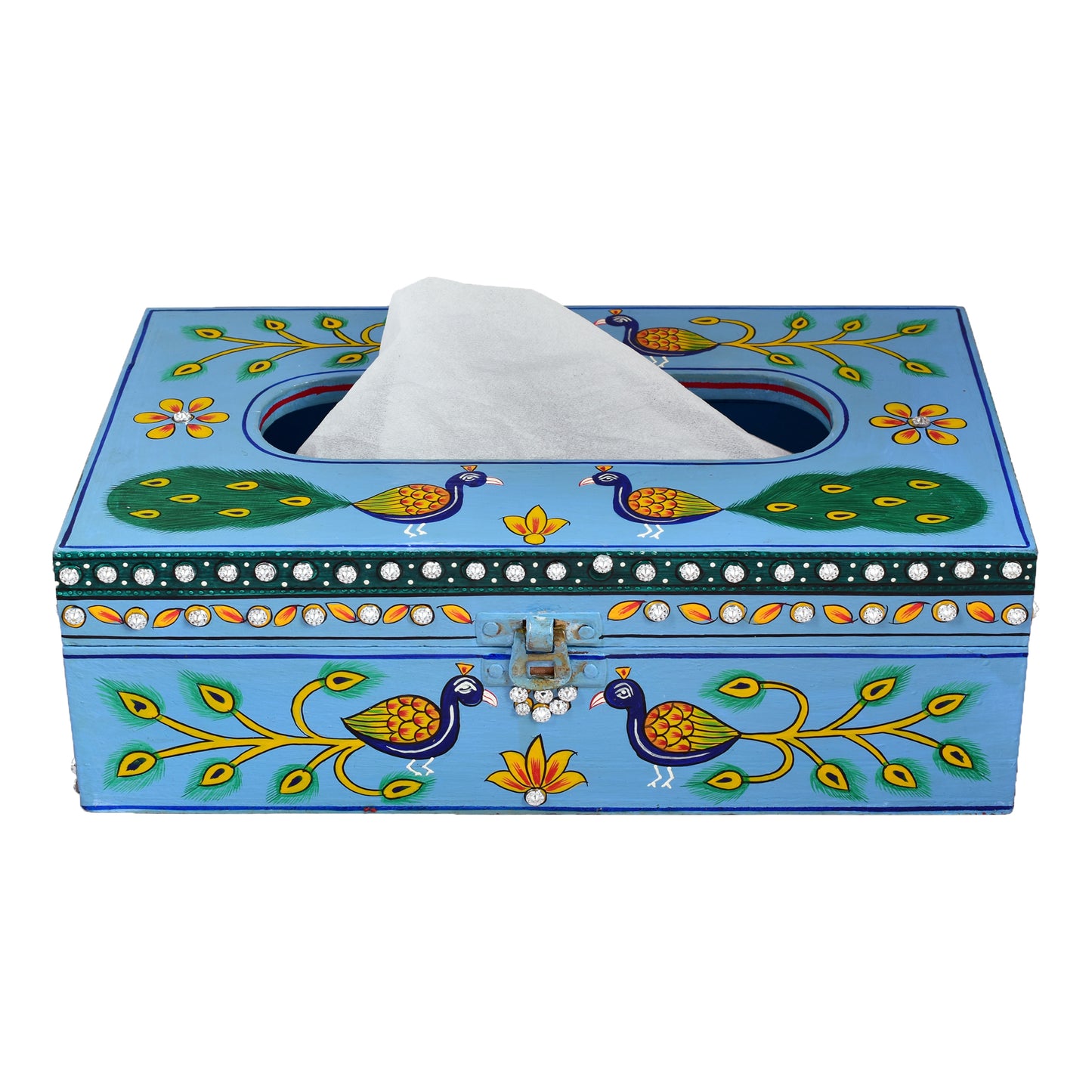 Hand Painted Tissue Box