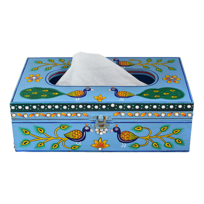 Hand Painted Tissue Box