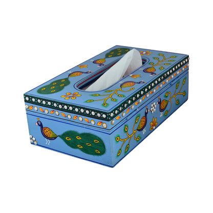 Hand Painted Tissue Box