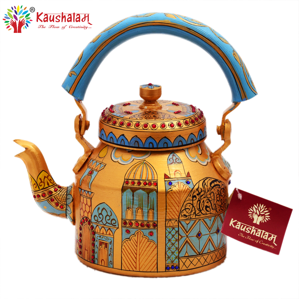 Hand painted Tea Kettle