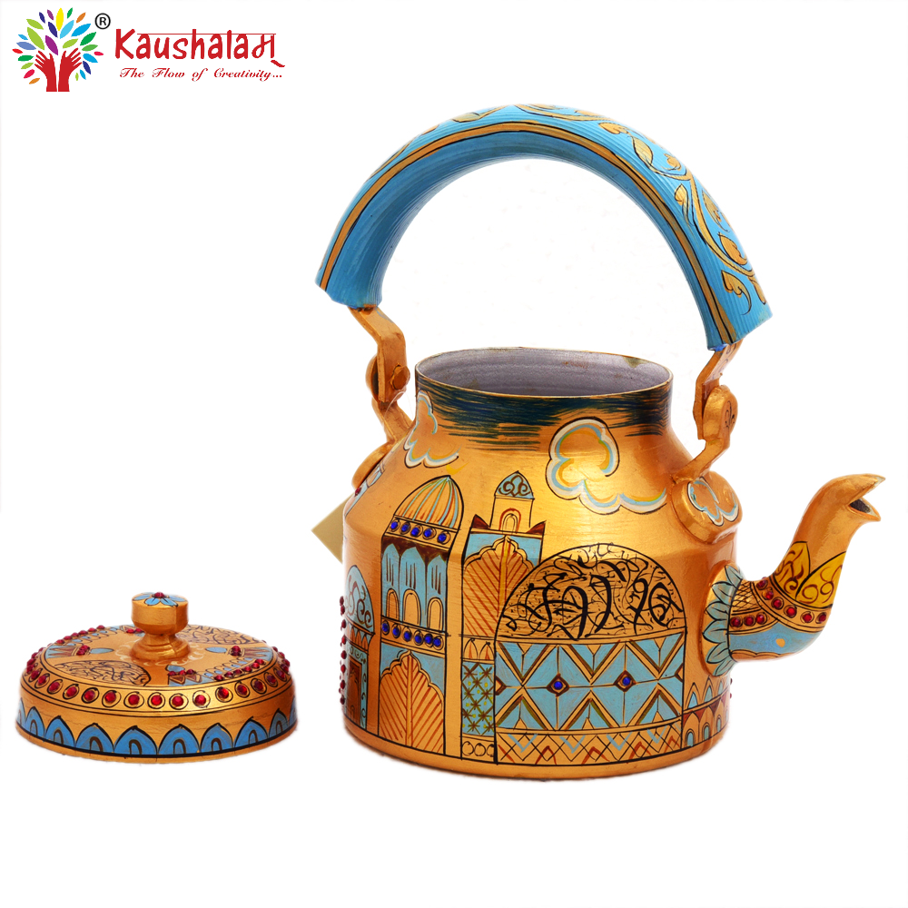 Hand painted Tea Kettle