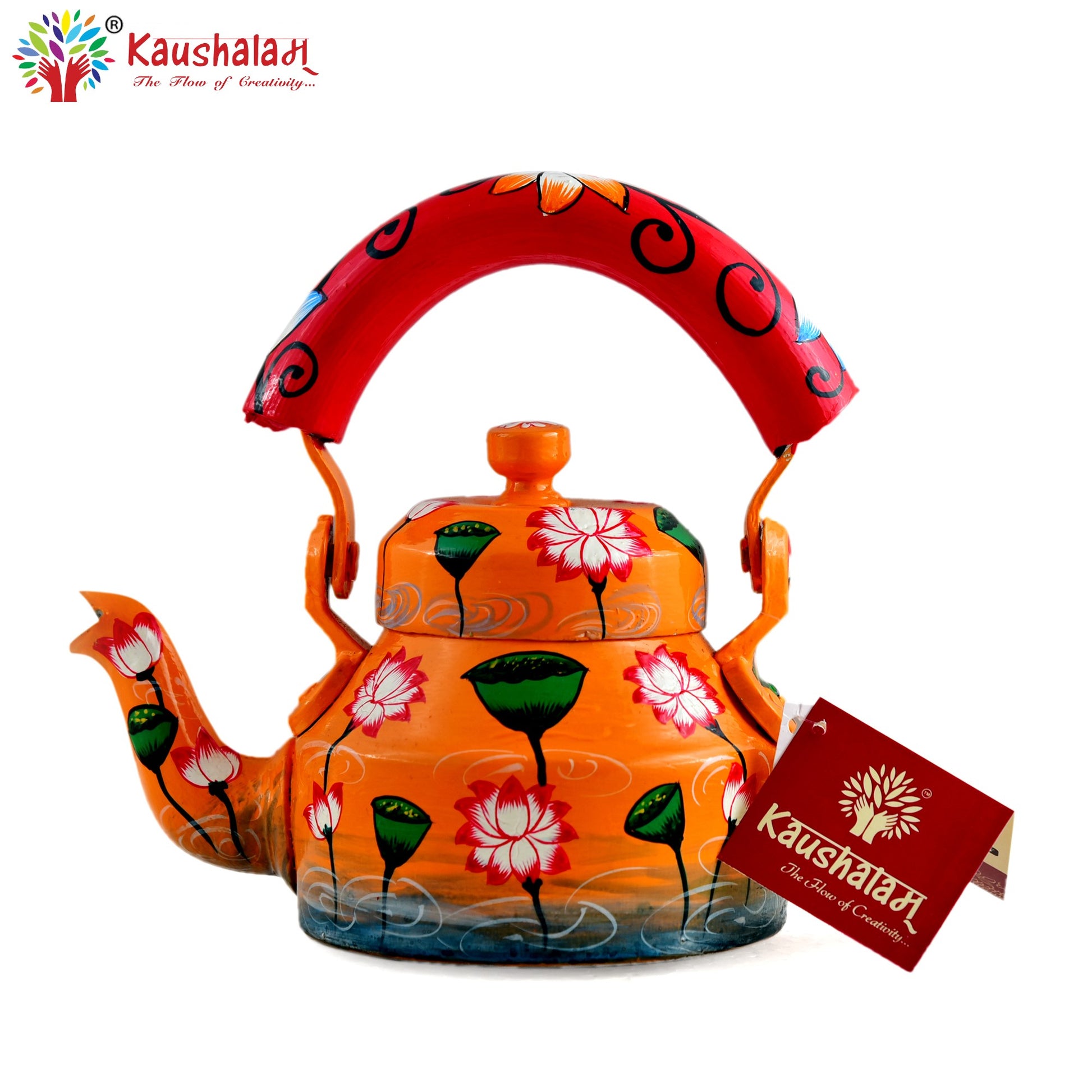 Hand Painted Tea Kettle