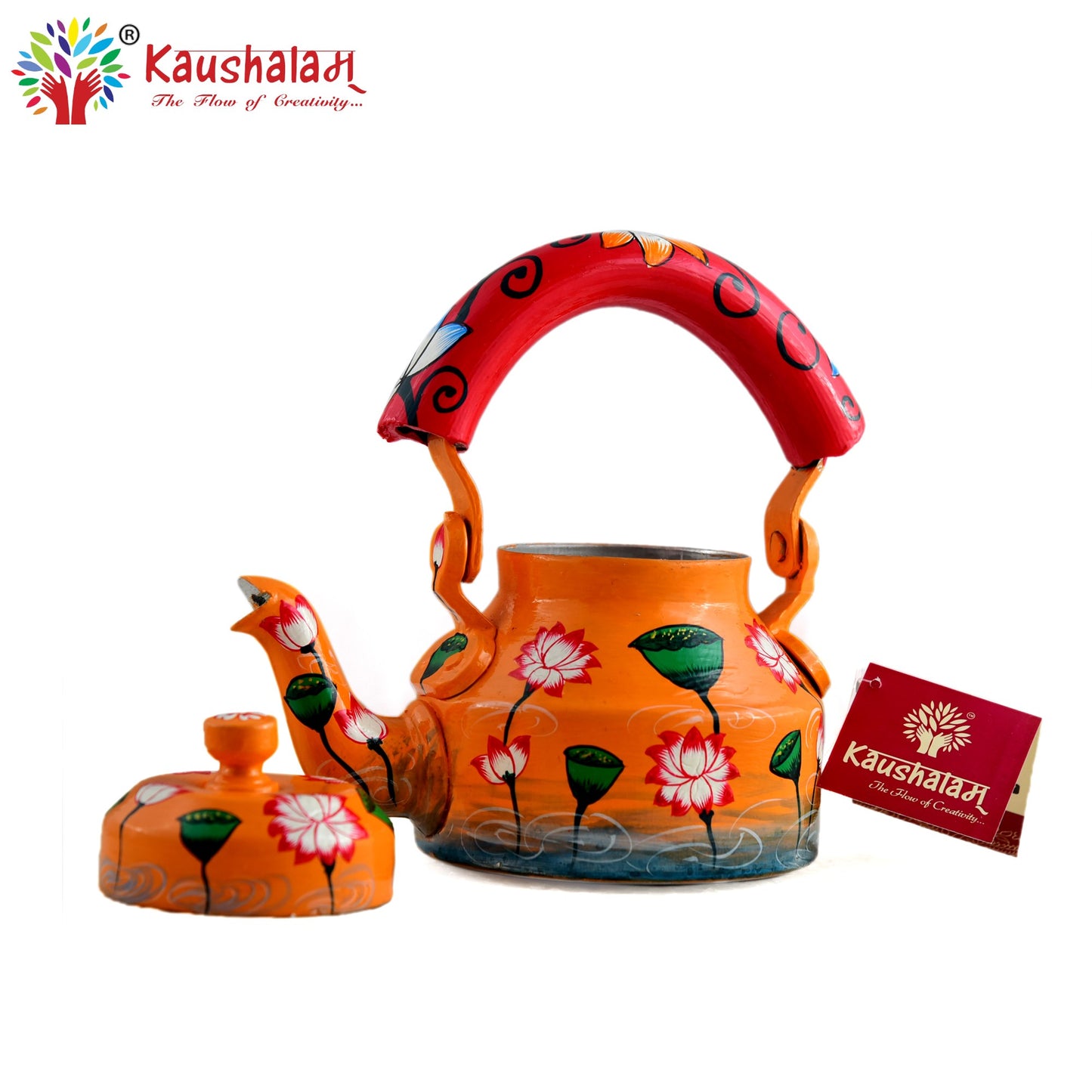 Hand Painted Tea Kettle