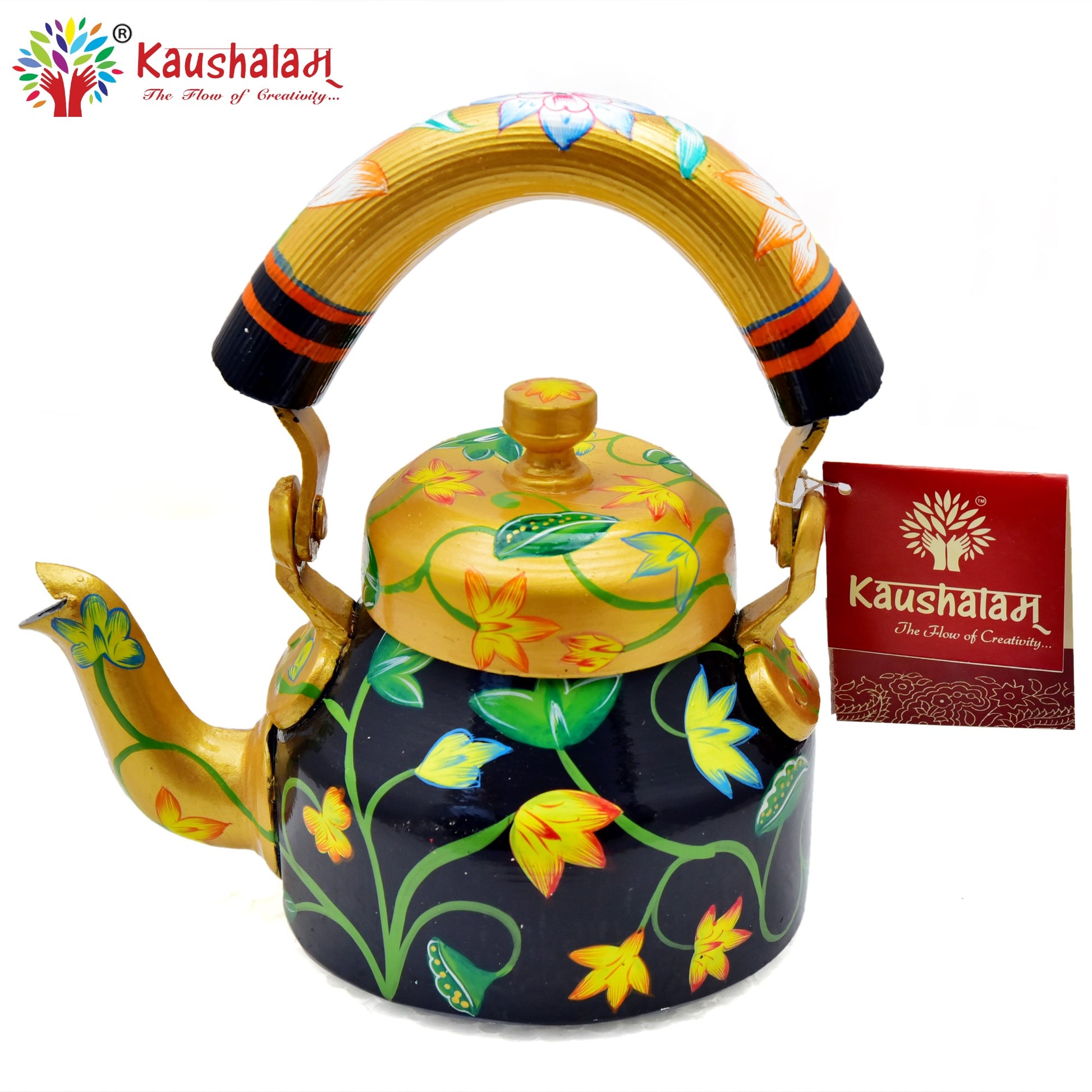 Hand Painted Tea Kettle