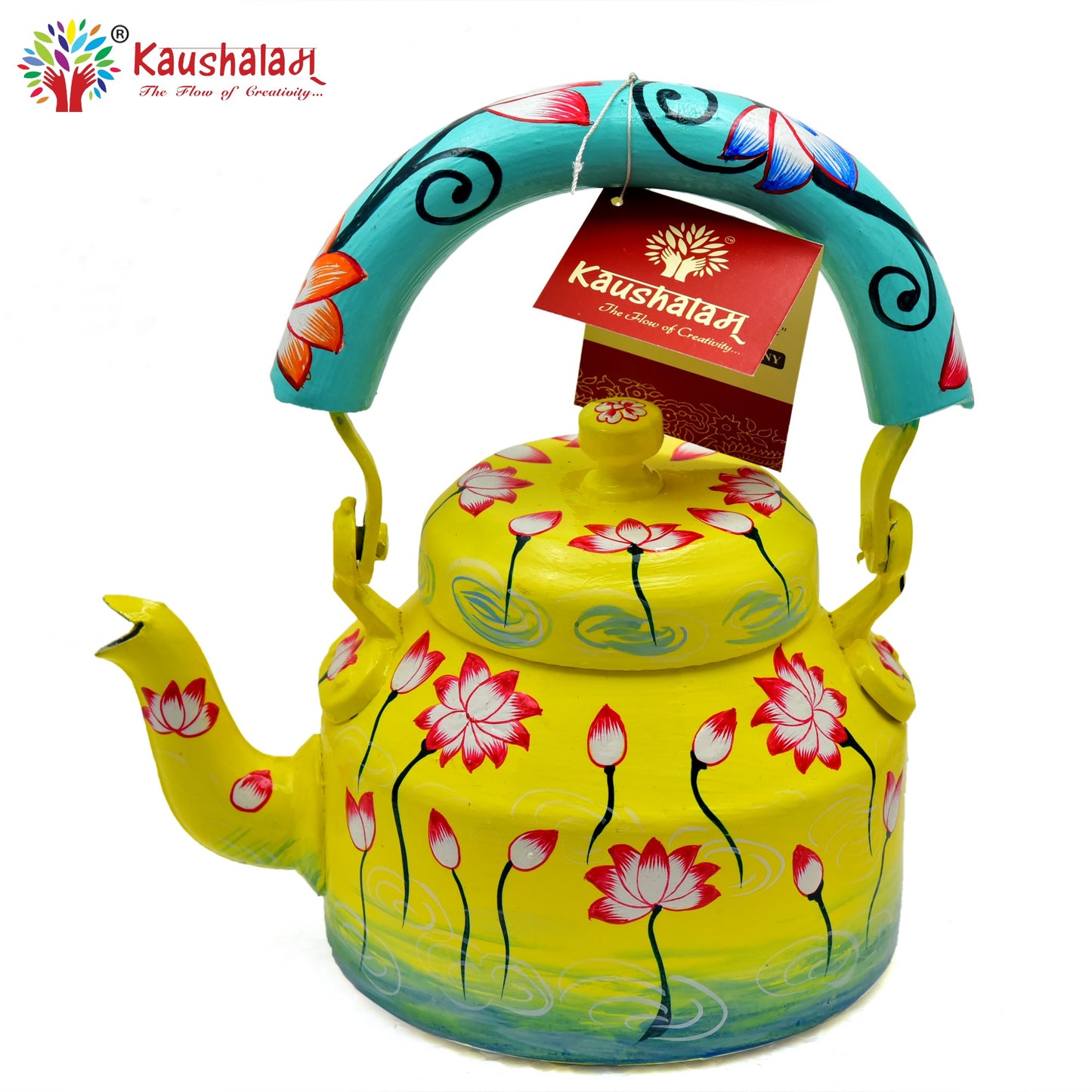 Hand Painted Tea Kettle