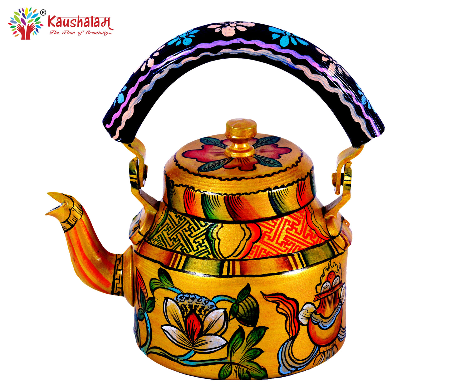 Hand Painted Tea Kettle