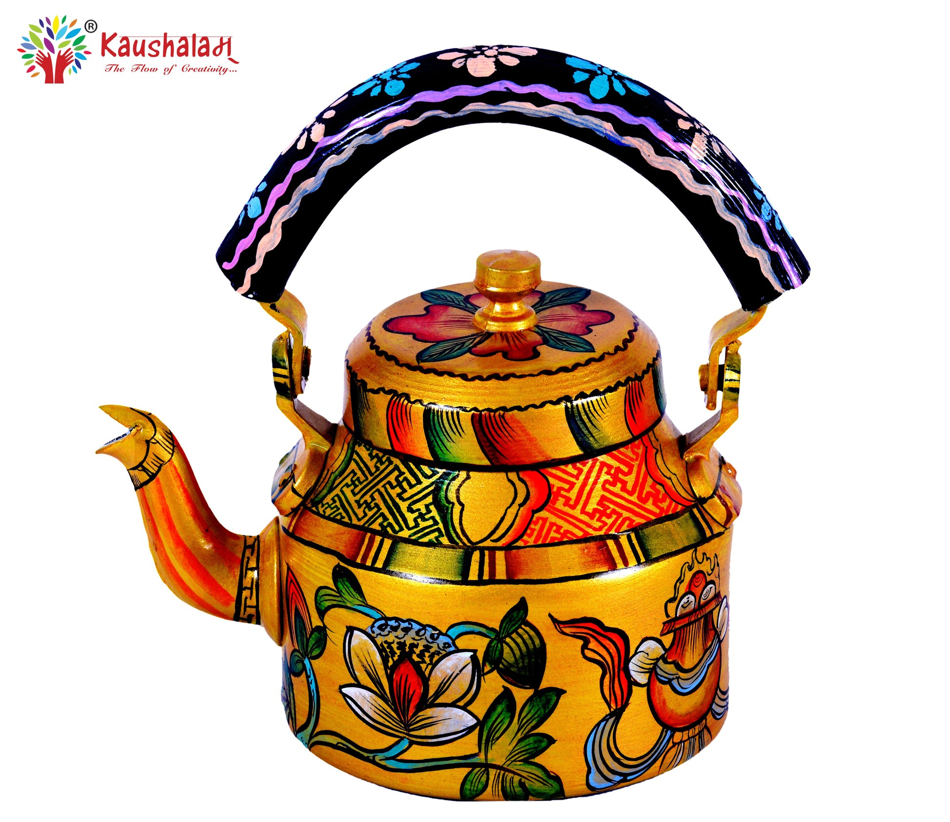 Hand Painted Tea Kettle