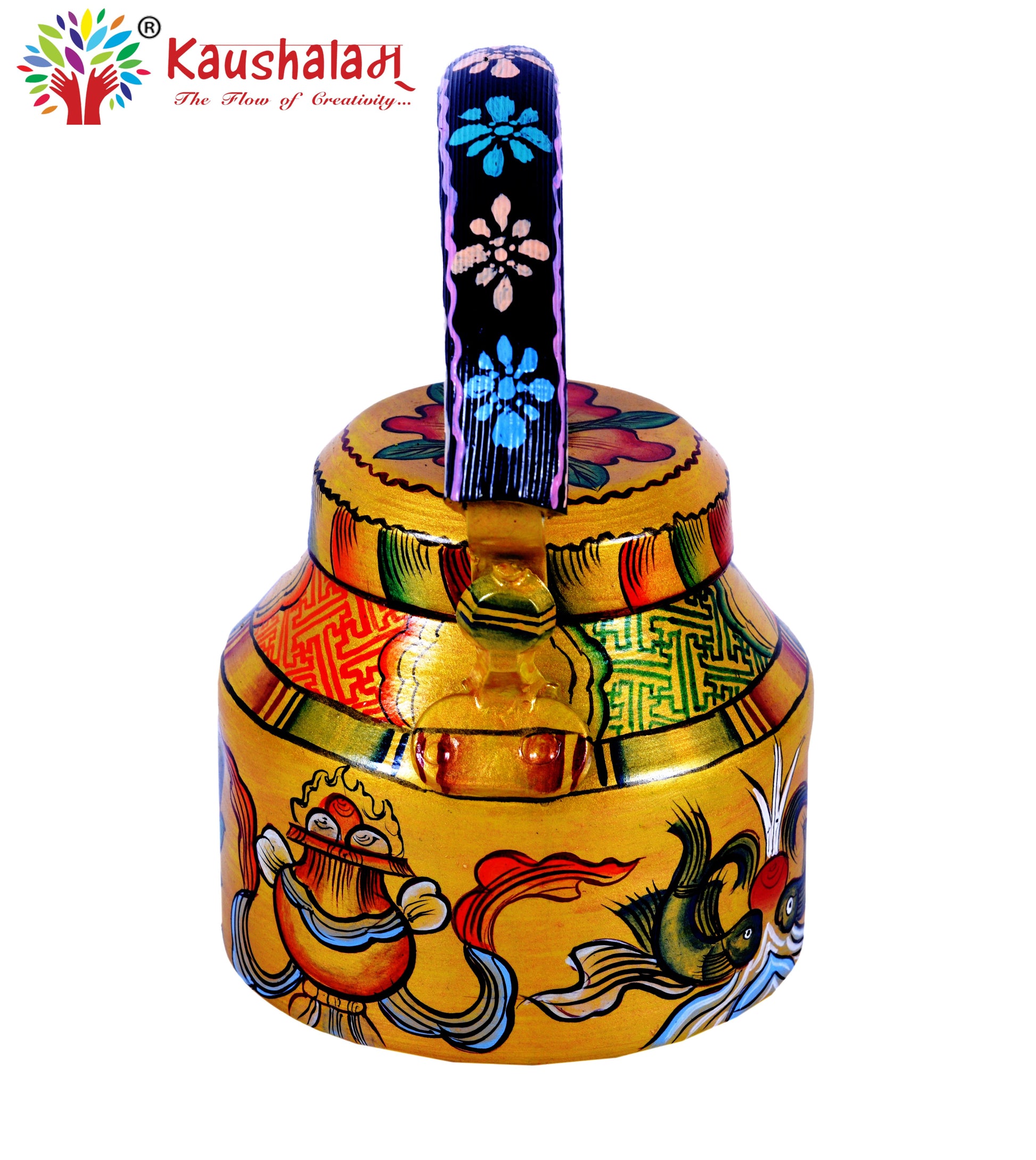 Hand Painted Tea Kettle