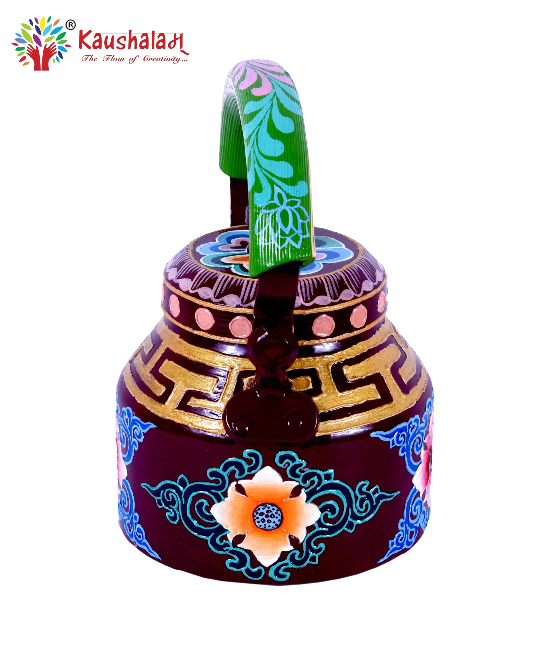 Hand Painted Tea Kettle