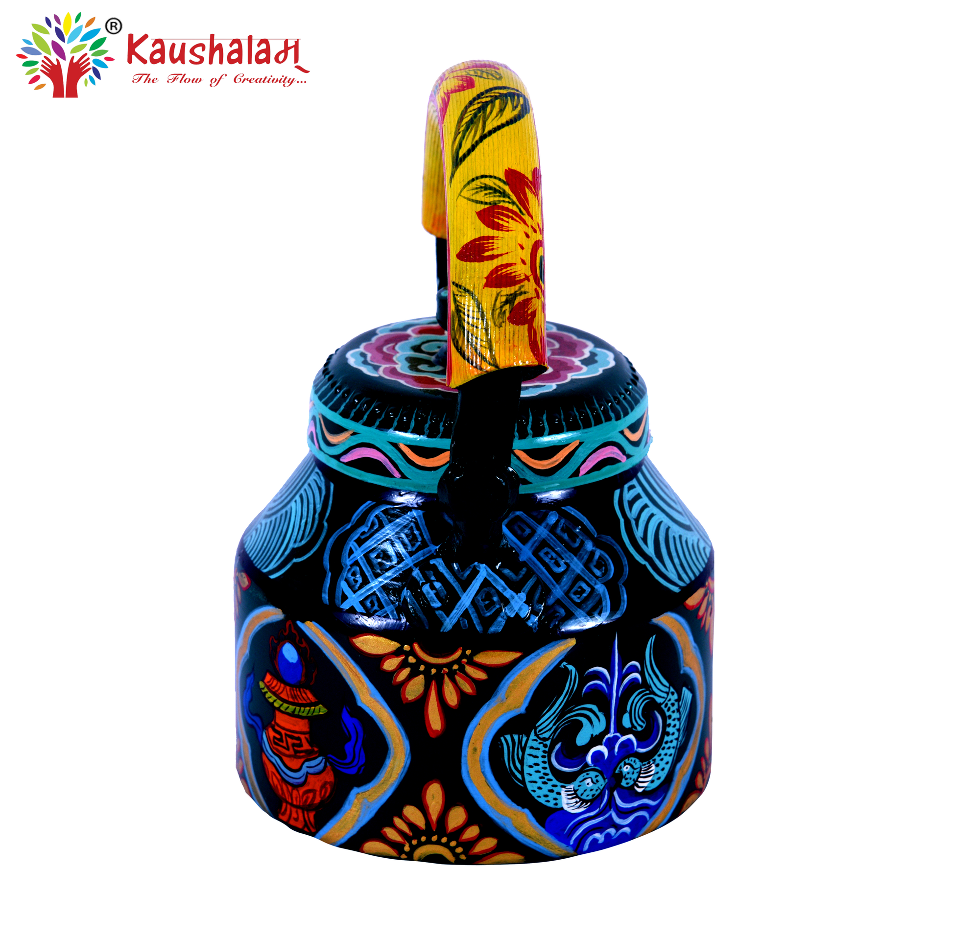 Hand Painted Tea Kettle