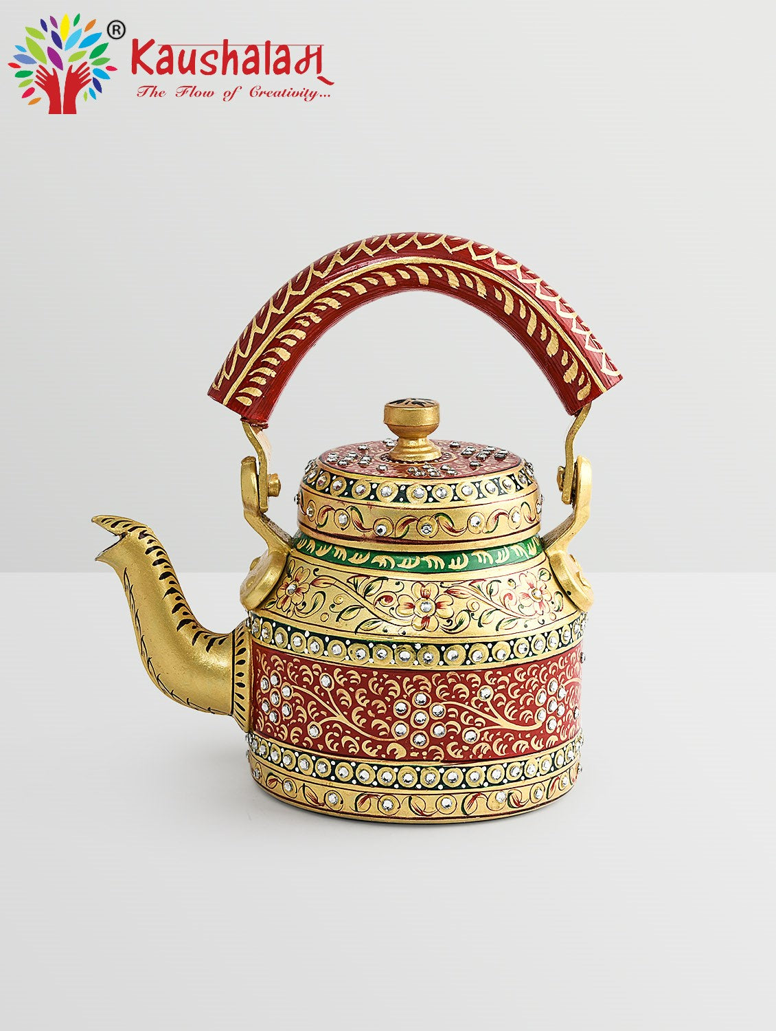 Hand Painted Kettle : Majestic