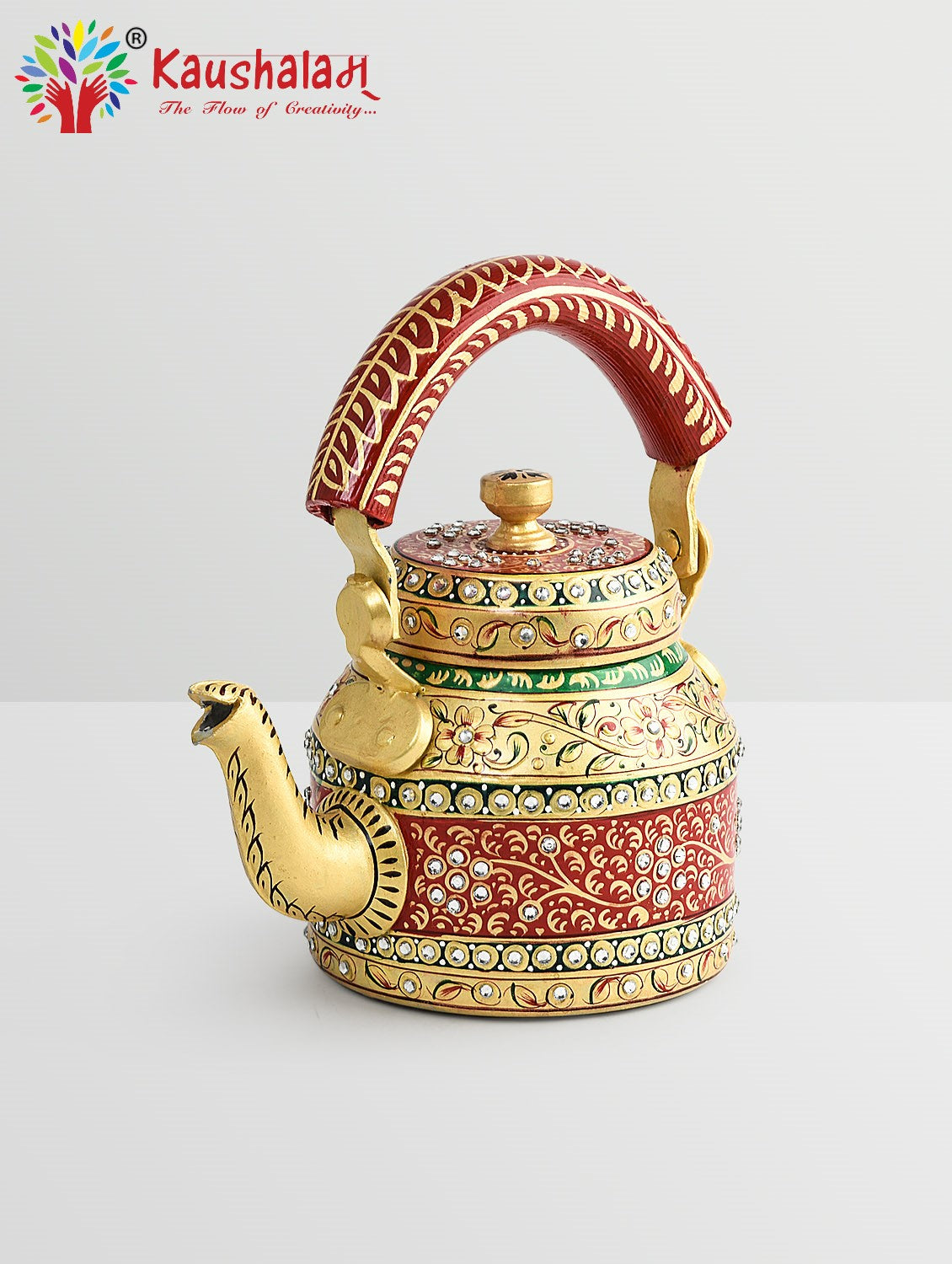 Hand Painted Kettle : Majestic