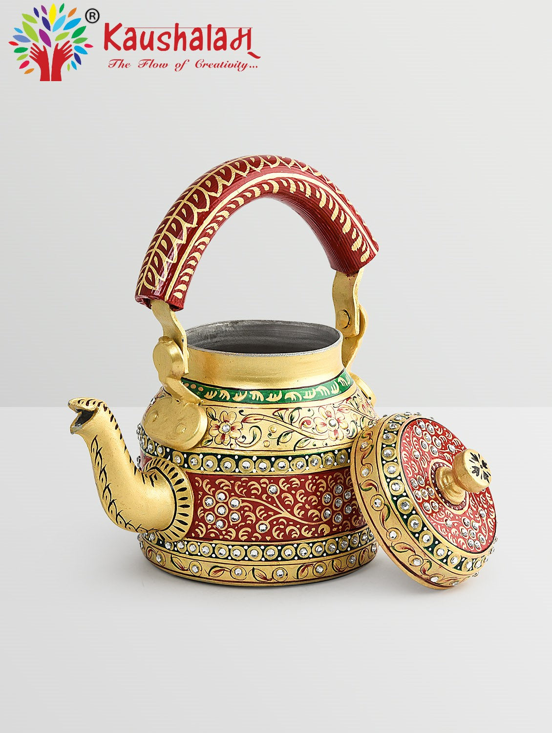 Hand Painted Kettle : Majestic