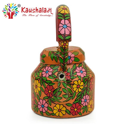 Hand Painted Kettle : Daisy